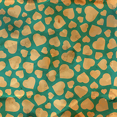Image showing Hearts. Seamless pattern.