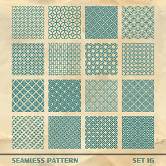 Image showing Seamless vintage pattern.