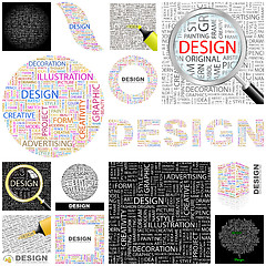 Image showing Design. Concept illustration.