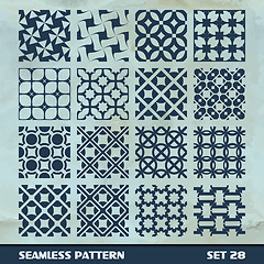 Image showing Seamless vintage pattern.