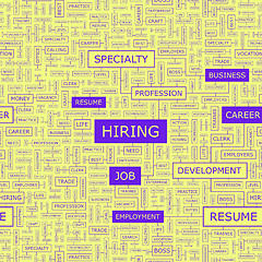 Image showing HIRING