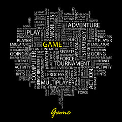 Image showing GAME.