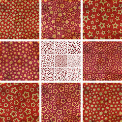 Image showing Stars. Seamless pattern.