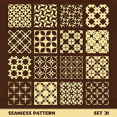 Image showing Seamless vintage pattern.