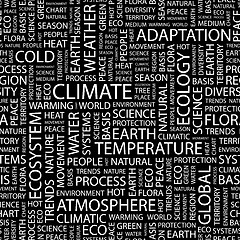 Image showing CLIMATE.