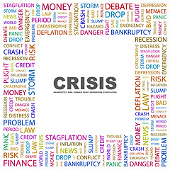 Image showing CRISIS.