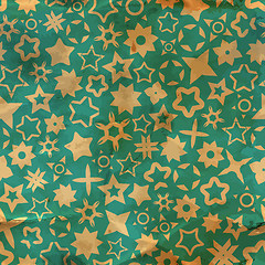 Image showing Stars. Seamless pattern.