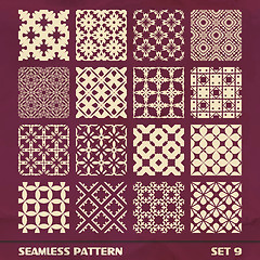 Image showing SEAMLESS vintage pattern.