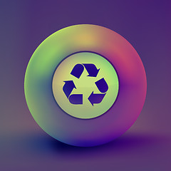 Image showing Recycle symbol