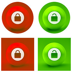 Image showing Padlock icon.