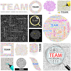 Image showing Team. Concept illustration.