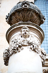 Image showing   and statue in old london england