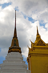 Image showing  thailand  in  bangkok  rain     abstract cross   religion  mosa