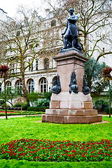 Image showing  and statue in   city of london england