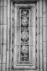 Image showing marble and statue in old city of london england