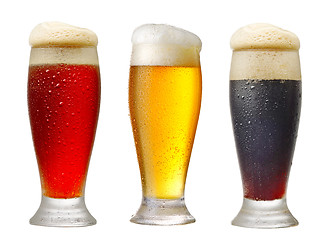 Image showing glasses of beer