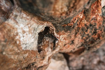 Image showing Rock salt on stones 