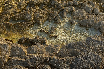 Image showing Beach with rocks and clean water