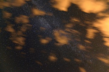 Image showing Night sky with stars