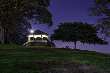 Image showing Moonshine at Observatory Hill Sydney