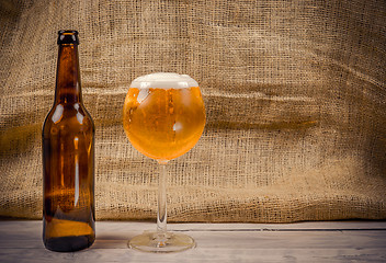 Image showing Beer in a glass