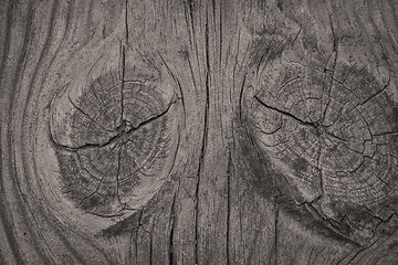 Image showing Rough wooden background with textures