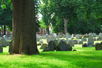 Image showing Old cemetery