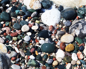 Image showing Sea shore texture