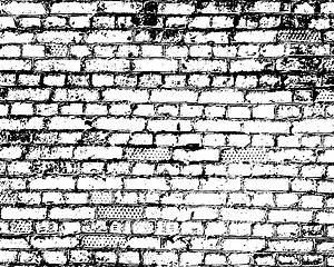 Image showing Brick wall detail texture