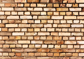 Image showing Brick wall detail texture