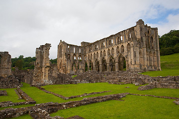 Image showing Ruins of famous Riveaulx Abbey