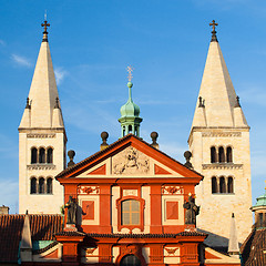 Image showing St.George\'s Basilica in Prague 