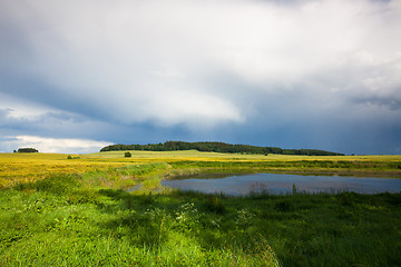 Image showing Summer landscape after heavy storm
