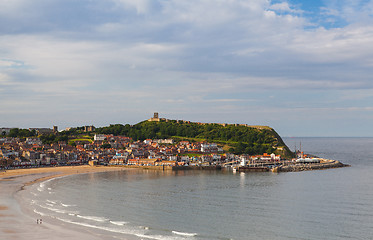 Image showing Cove in Scarborough in Great Britain