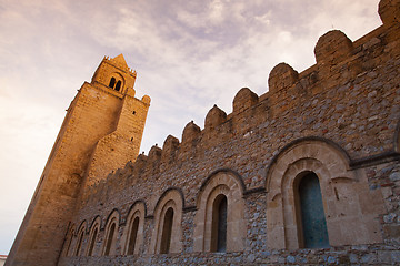 Image showing Roman Catholic church in Cefalù, Sicily