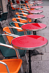 Image showing Sidewalk cafe