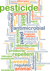 Image showing Pesticide background concept