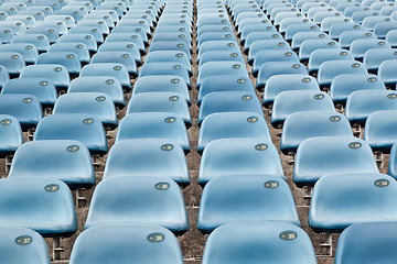 Image showing Stadium seats