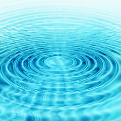 Image showing Abstract water ripples background