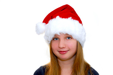 Image showing Chrismas girl