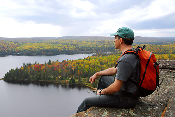 Image showing Hiker