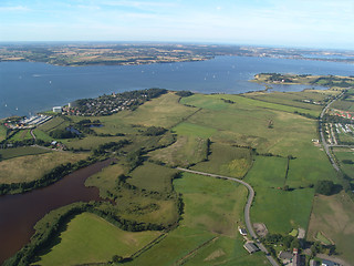 Image showing fjord from above