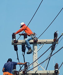 Image showing Maintenance work