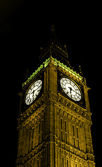 Image showing London - big ben clock