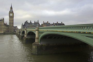 Image showing London - westminster bridge