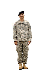 Image showing American Army Soldier