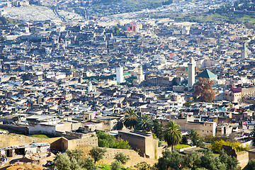 Image showing   in the village minaret constructions field and constructions