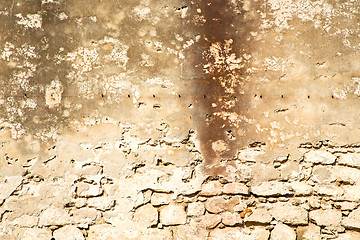 Image showing texture wall in africa morocco the  