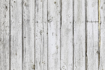 Image showing Vintage  White Background Wood Wall