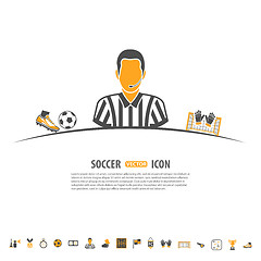 Image showing Soccer Concept